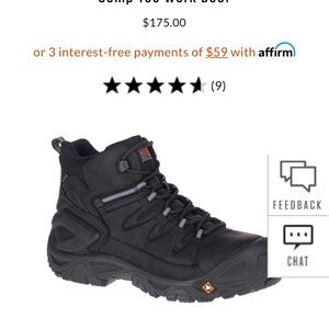 Men's Strongfield Leather 6" Waterproof Comp Toe